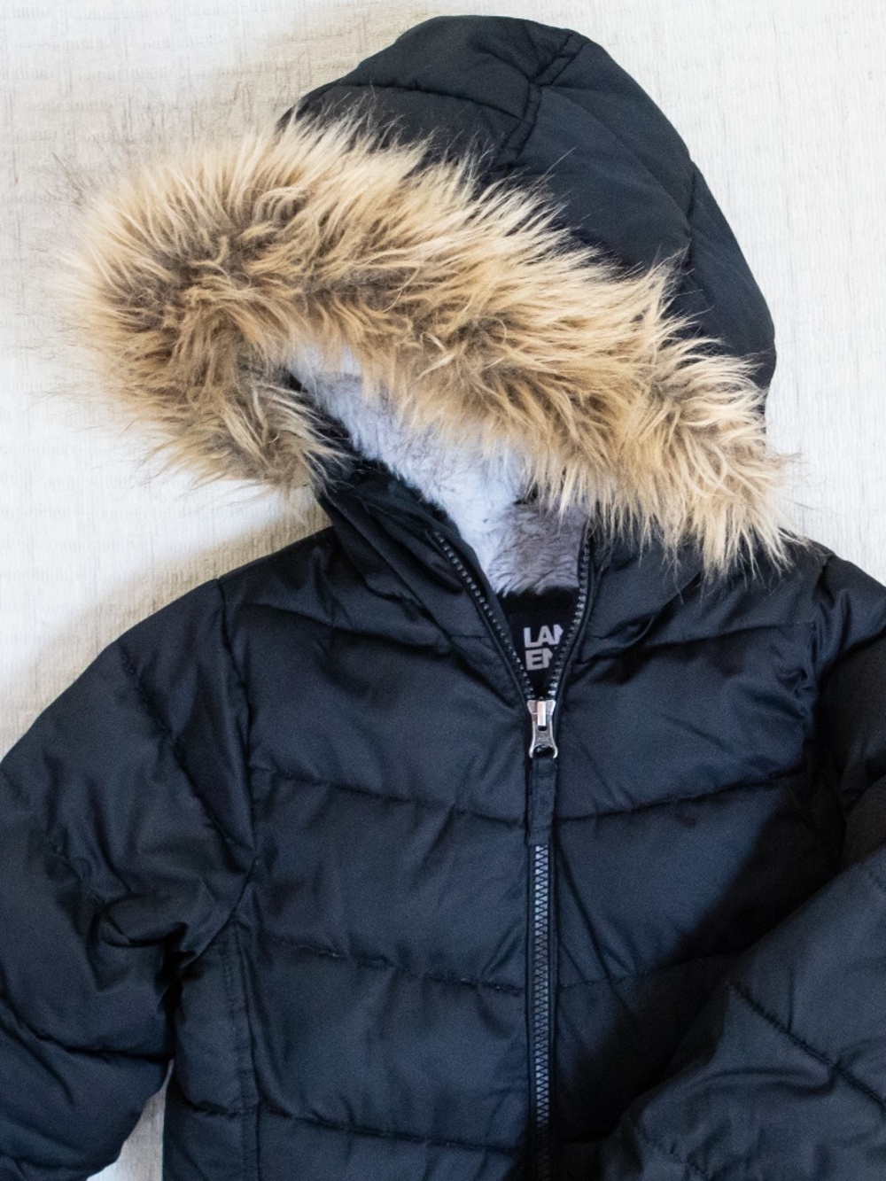 Land's End Girls Winter Fleece Parka Coat